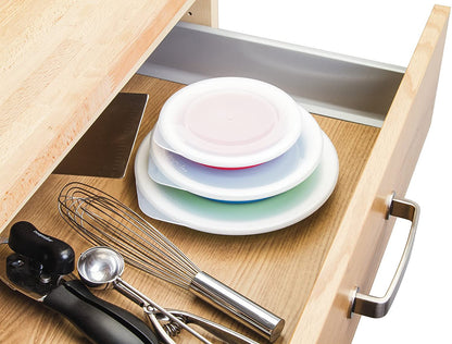Promotional Custom Logo Collapsible Storage Bowls With Lids, Portable Food Containers