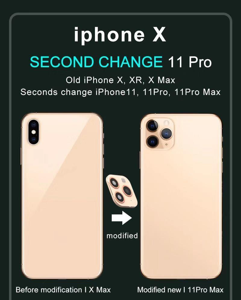 Bulk IPhone X, XR and X MAX Camera Converter to IPhone 11, 11 Pro and 11 Pro MAX