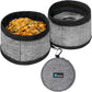 Promotional Collapsible Dog Bowls, 2 Bowls, Travel Dog Bowls, Portable Water Bowl for Dog Puppy Cat Pets - Zip Up