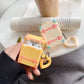 Wholesale Airpod Soft Cover Luggage Case With Heart Luggage Tag