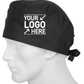 Custom Logo Scrub Caps, Promotional Printed Scrub Caps - One Size Fits All