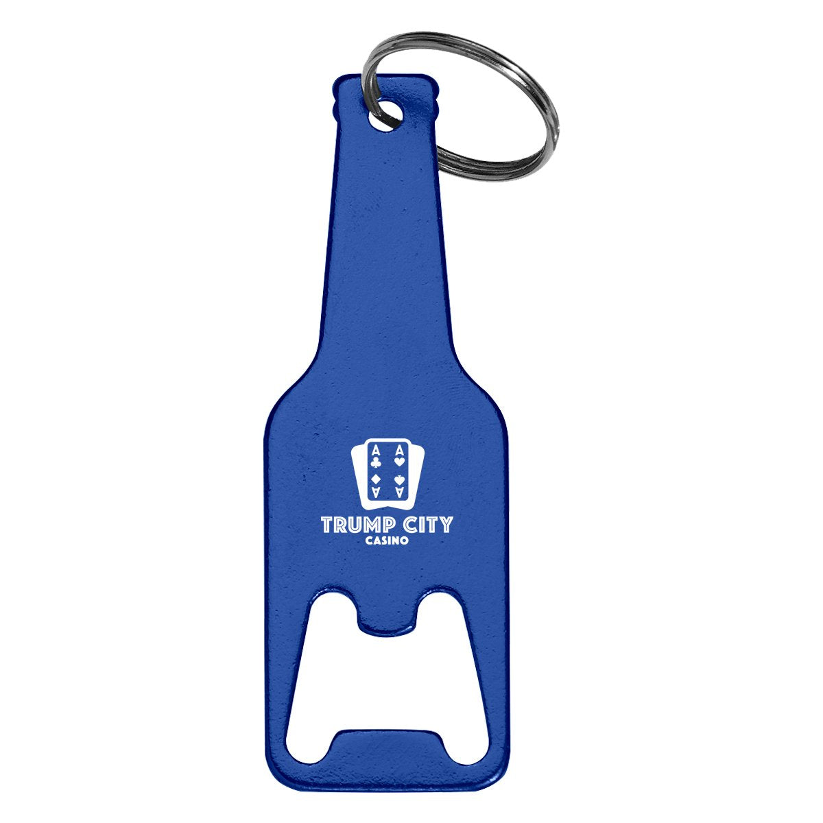 Promotional Custom Logo Bottle Shaped Opener Key Tag