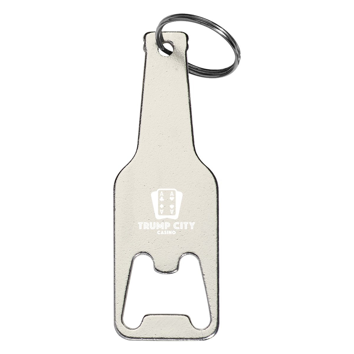 Promotional Custom Logo Bottle Shaped Opener Key Tag