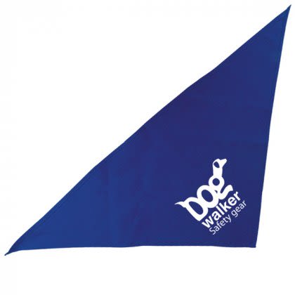 Custom Logo Pet Triangle Bandana, Promotional Bandana For Dogs & Cats
