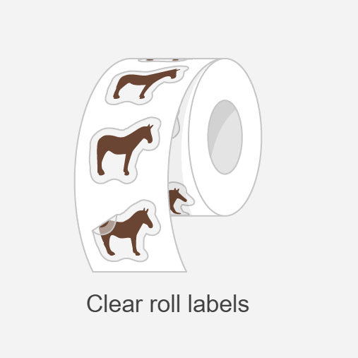 Custom Die Cut Roll Labels Printed Product Bottle Jar Labels With Custom Design
