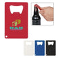 Promotional Custom Logo Credit Card Shaped Bottle Opener