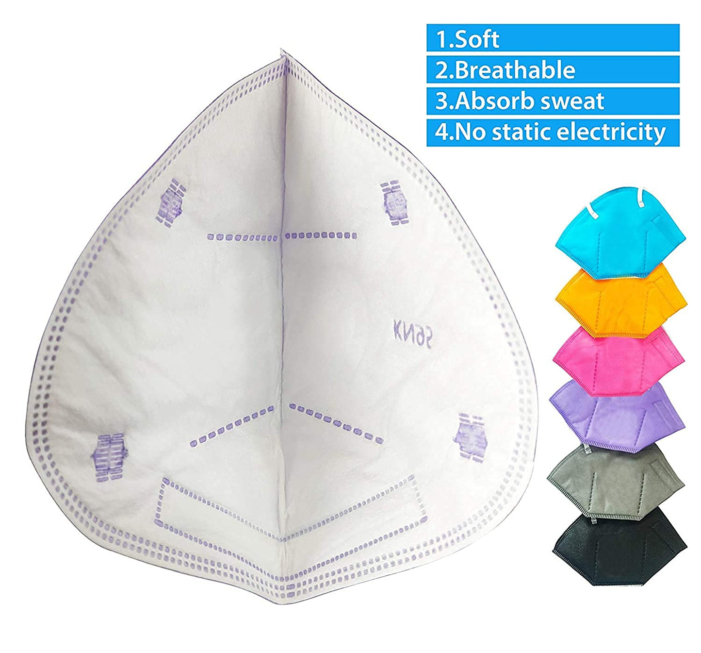 Custom Logo Colorful N95 Kids Face Mask For Ultimate Protection Promotional N95 Face Mask