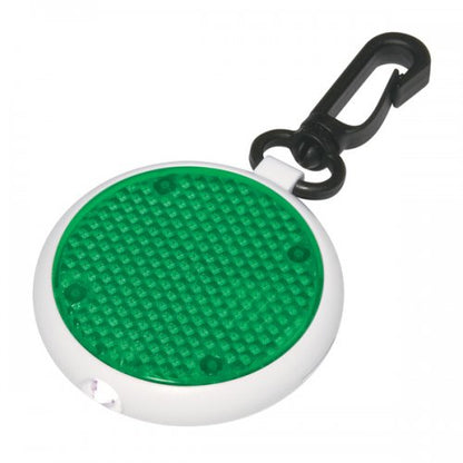 Custom Logo Dual Function Led Blinking Keychain Light