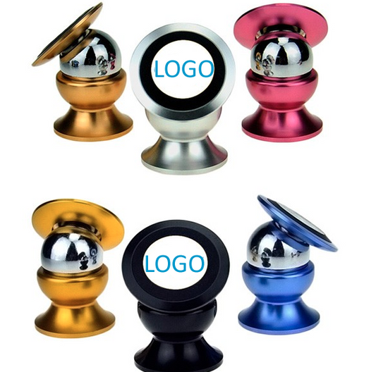 Promotional Custom Logo 360 Degree Rotation Magnetic Car Phone Holder