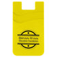 Promotional Custom Logo Dual Pocket Silicone Phone Wallet