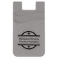 Promotional Custom Logo Dual Pocket Silicone Phone Wallet
