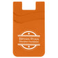 Promotional Custom Logo Dual Pocket Silicone Phone Wallet