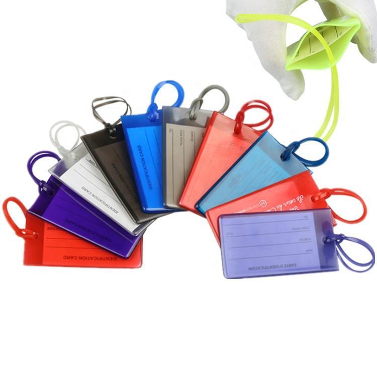 Promotional Custom Logo luggage tags, Travel Company Logo Giveaway Luggage Tags