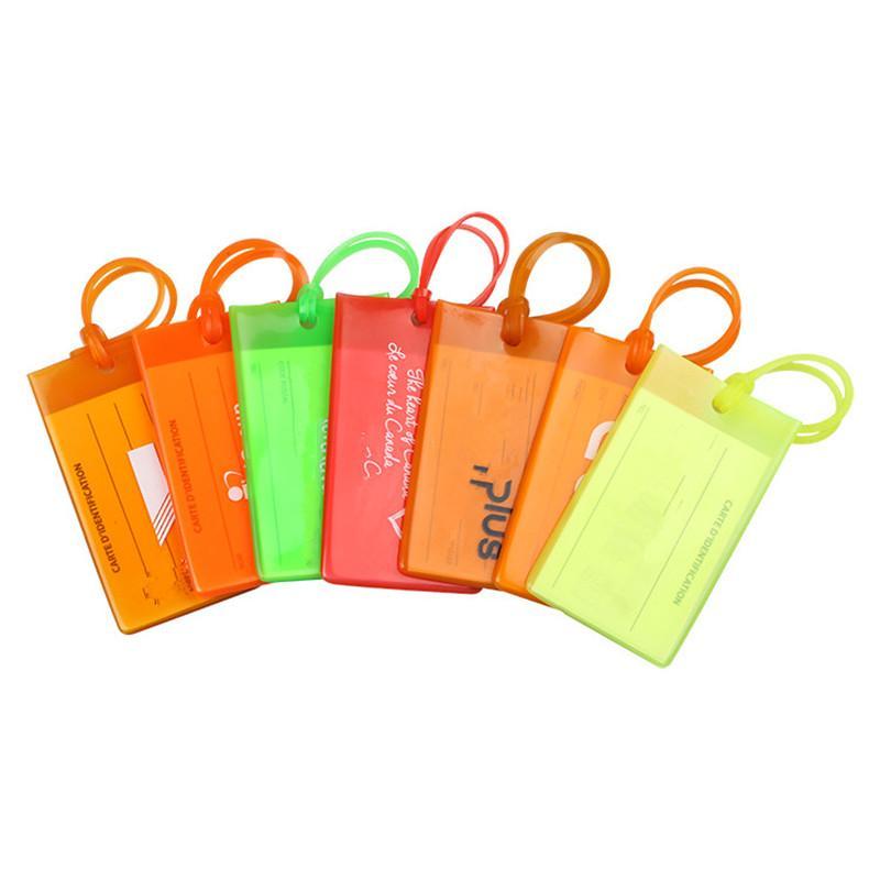 Promotional Custom Logo luggage tags, Travel Company Logo Giveaway Luggage Tags