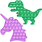Wholesale Fidget Toys Pop It Unicorn And Dino Push On Pop Bubble Fidget Sensory Toy