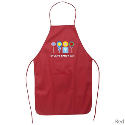 Custom Logo Kitchen Aprons Without Pocket for Men and Women