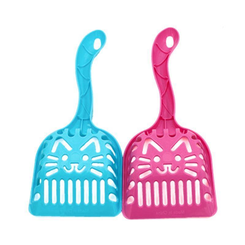 Bulk Dog Puppy Cat Kitten Plastic Cleaning Tool Scoop Poop Shovel Waste Tray For Pet Products Supplies