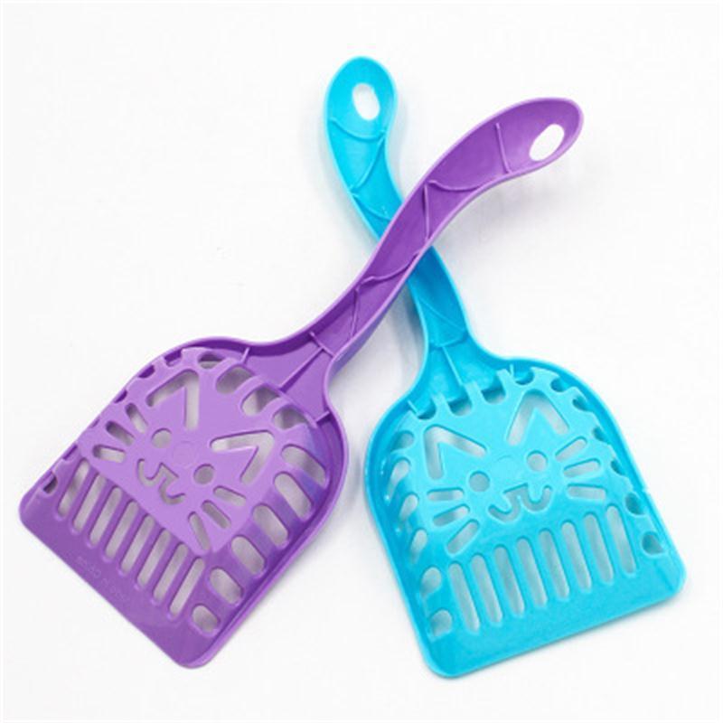Bulk Dog Puppy Cat Kitten Plastic Cleaning Tool Scoop Poop Shovel Waste Tray For Pet Products Supplies