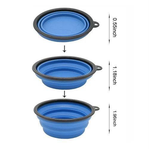 foldable pet bowls