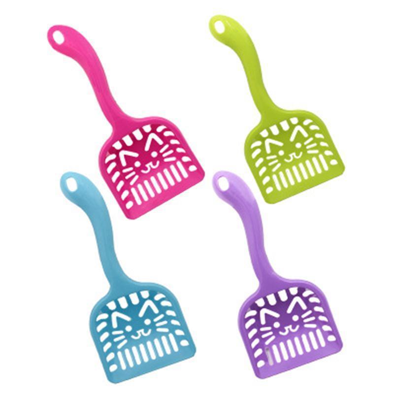 Bulk Dog Puppy Cat Kitten Plastic Cleaning Tool Scoop Poop Shovel Waste Tray For Pet Products Supplies