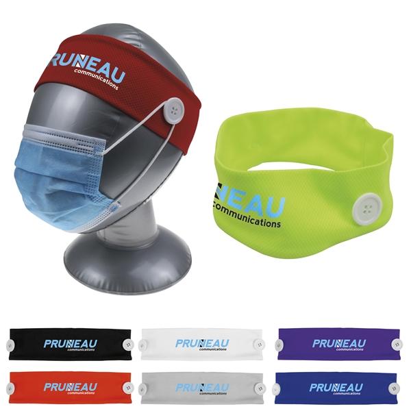 Custom Logo Promotional Headband With Buttons