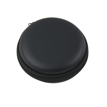 Custom Logo Round Travel Case For Charger Earphone