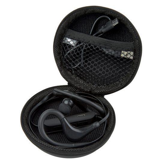 Custom Logo Round Travel Case For Charger Earphone