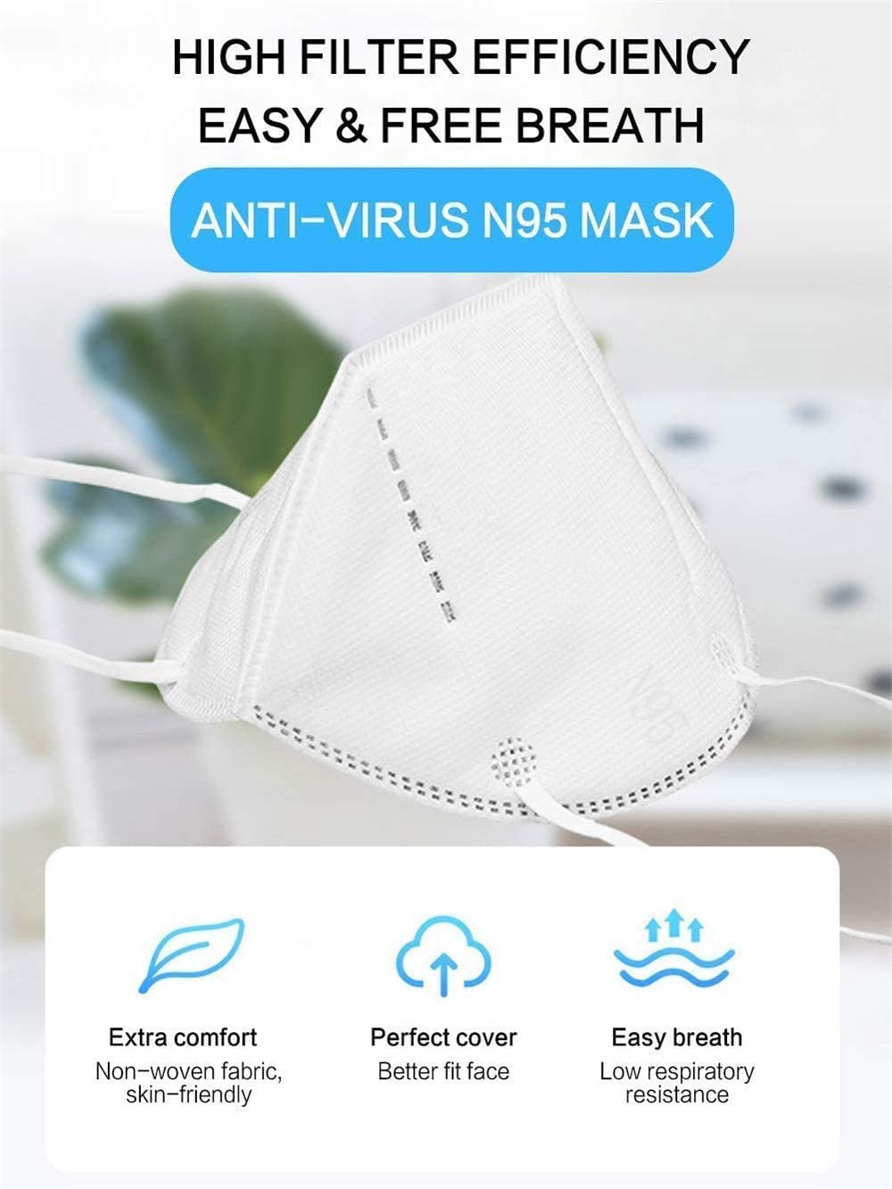 Custom Logo Colorful N95 Kids Face Mask For Ultimate Protection Promotional N95 Face Mask