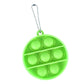 Bulk Key Chain Bubble Fidget Simple Dimple Toy Silicone Safe Stress Relief Toy