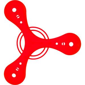 Custom Logo Boomerang, Promotional Tripod Boomerang - All Colors