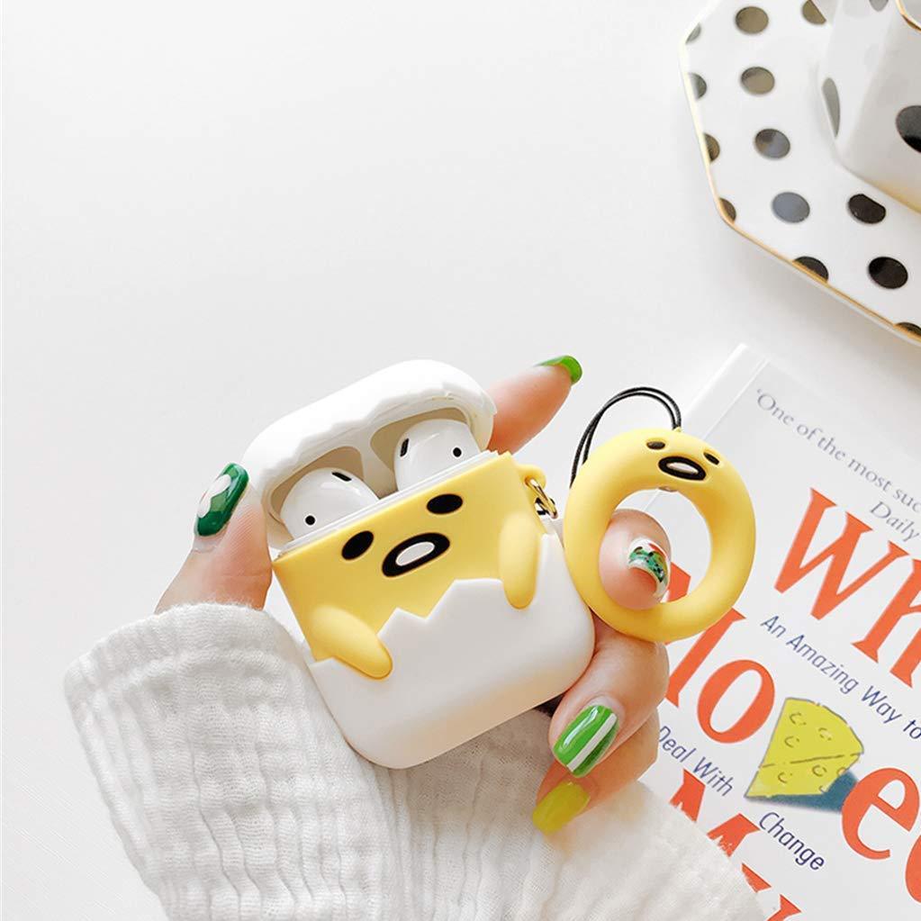 Bulk Airpod 1/2 Case Cover For Lazy Egg Fun Cartoon Character
