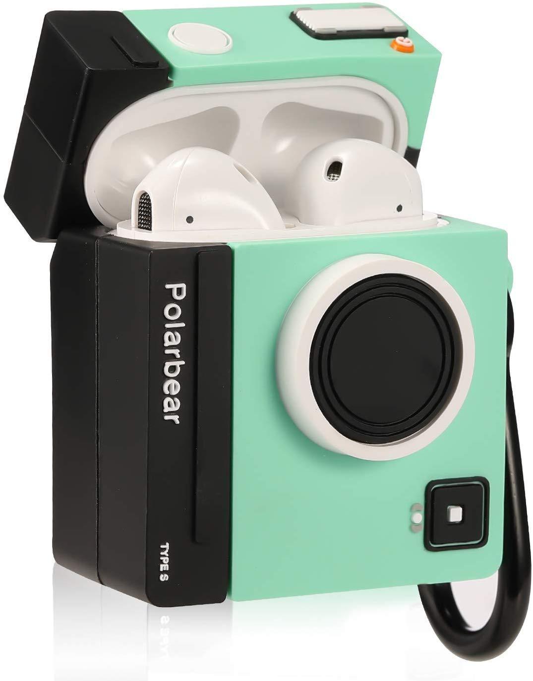 Bulk Airpod 1/2 Case Cover For Lupct Green Camera