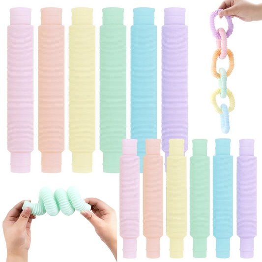 Bulk Mini Pop Fidget Tubes Toys for Stress Relief  Fidget Squeeze Toy