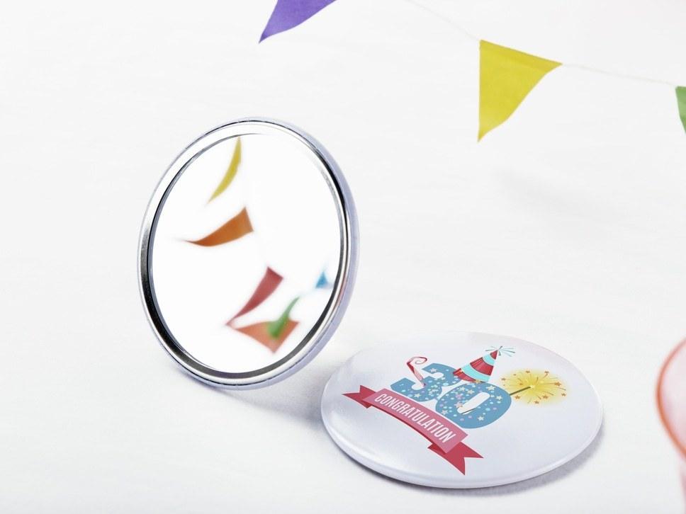 Promotional Custom Logo Mini Portable Mirror