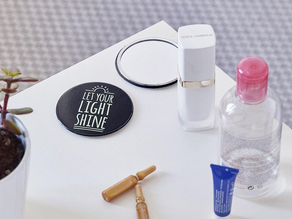 Promotional Custom Logo Mini Portable Mirror