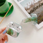 Bulk Airpod Pro & Airpod 1/2 Rock Case Cover Green White Rock