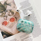 Bulk Airpod Pro & Airpod 1/2 Crystal Tile Case Cover Pink And Green