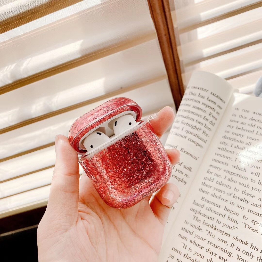 Bulk Airpod Pro & Airpod 1/2 Fancy Glitter Case Cover Red, Blue, White, Black, Green