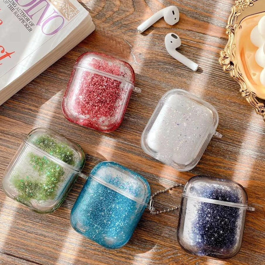 Bulk Airpod Pro & Airpod 1/2 Fancy Glitter Case Cover Red, Blue, White, Black, Green