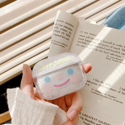 Bulk Airpod Pro & Airpod 1/2 Keep Smile Fancy Glitter Case Cover