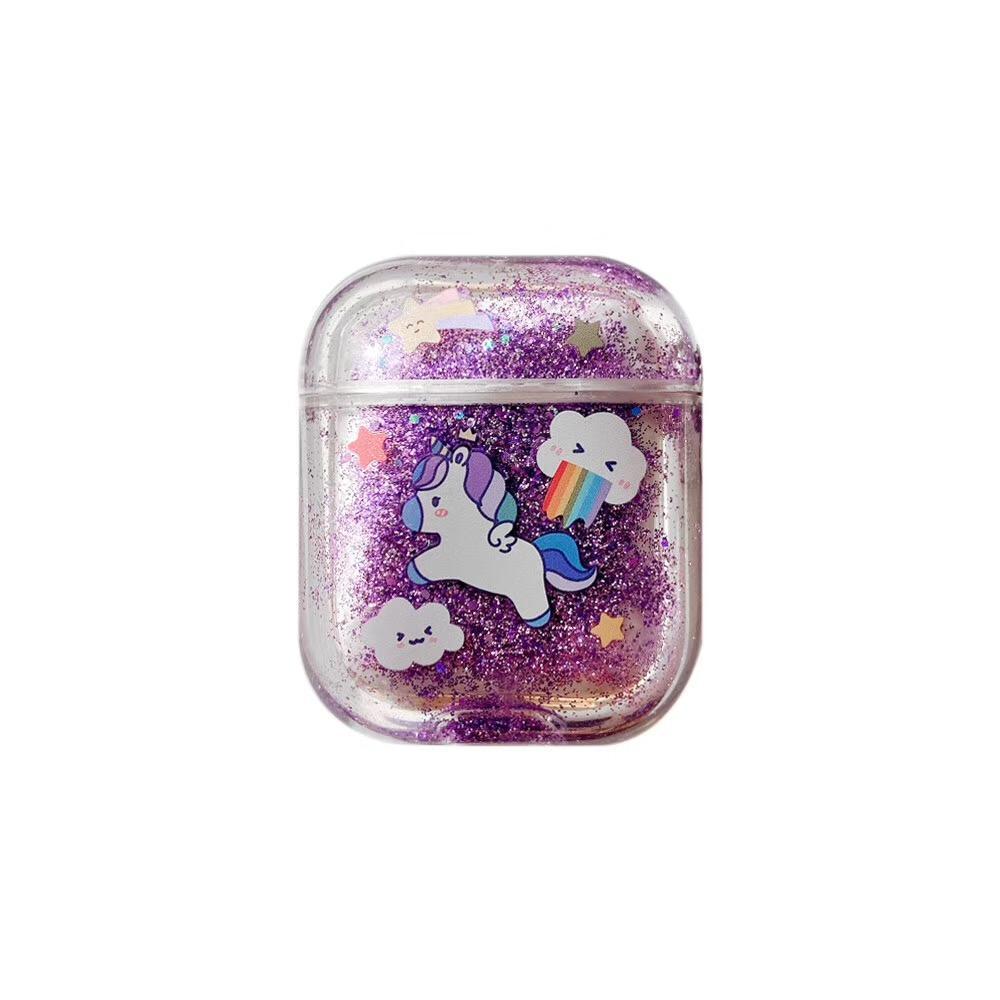 Bulk Airpod Pro & Airpod 1/2 Unicorn Glitter Case Cover Red, Purple