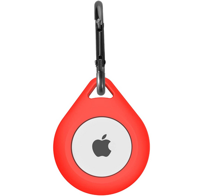Custom Logo Apple AirTag Case With Carabiner, Promotional AirTag Key Finder Covers