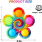 Wholesale Tie Dye Pop Fidget Spinner Toys, Printed Pop Spinners