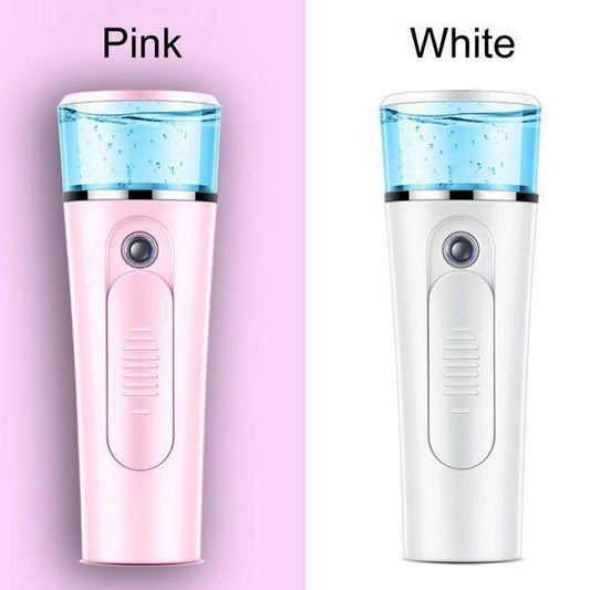 Promotional Custom Logo Nano Handy Mist Spray Mini Beauty Instrument With USB Power Bank for iPhone, iPad Mini, Samsung Galaxy, Nexus, HTC, Tablets