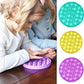 Bulk Push Pop Bubble Fidget Toy Stress Reliever Heat Shape Toys
