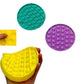 Bulk Push Pop Bubble Fidget Toy Stress Reliever Heat Shape Toys