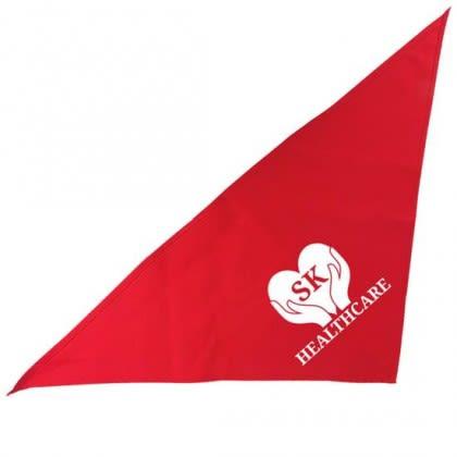 Custom Logo Pet Triangle Bandana, Promotional Bandana For Dogs & Cats