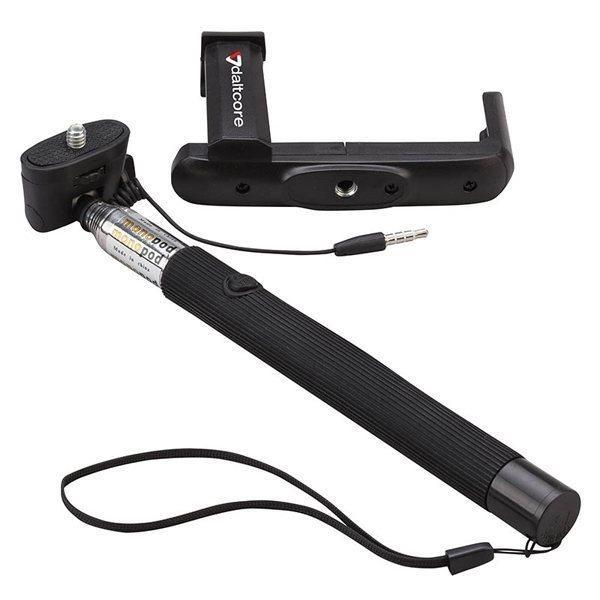 Custom Logo Selfie Sticks With Cable