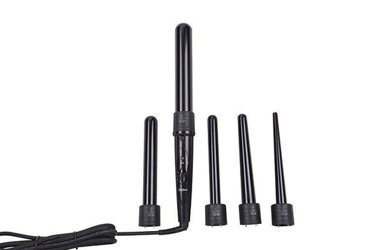 Wholesale 5 in 1 Professional Hair Curling Wand and Curling Iron Set - All Color