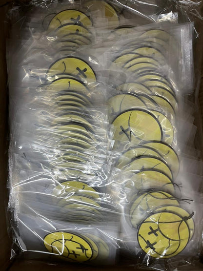 Custom Die Cut Car Air Freshener, Promotional Auto Freshener With Custom Scents And String Colors